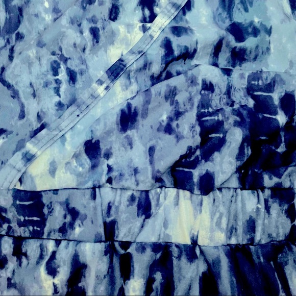 Old Navy Breathe Cross-Front Plus Sleeveless Jumpsuit 2X Navy Tie-Dye - Picture 8 of 12